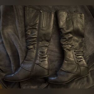 Black Over the Knee Boots